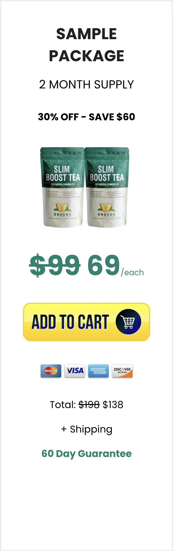slim boost tea order